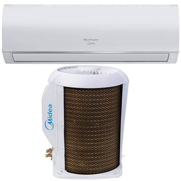 Ar-Condicionado Split 12.000 BTUs AirVolution Springer Midea Frio — foto do produto em fundo branco