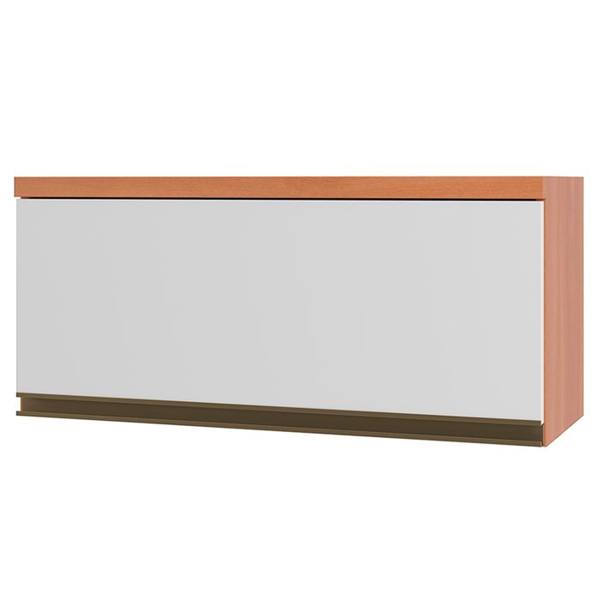 Armário Aéreo 1 Porta Basculante em MDP 80cm Macadâmia Telasul — Telasul