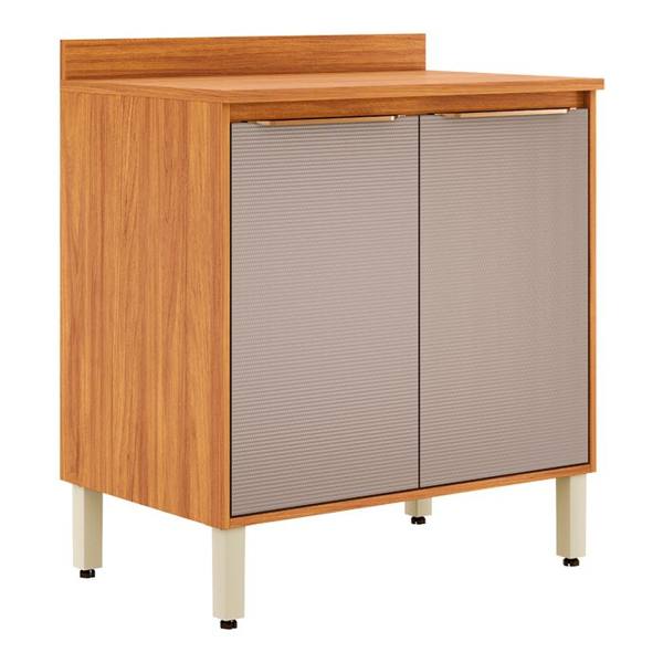 Balcão com Tampo 2 Portas 80cm Plena Demóbile — Demobile