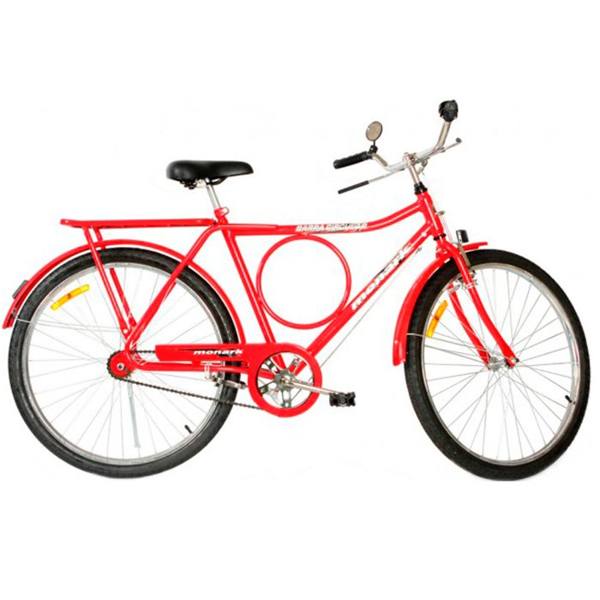 Bicicleta Aro 26 Monark Barra Circular Freio Varão — Monark