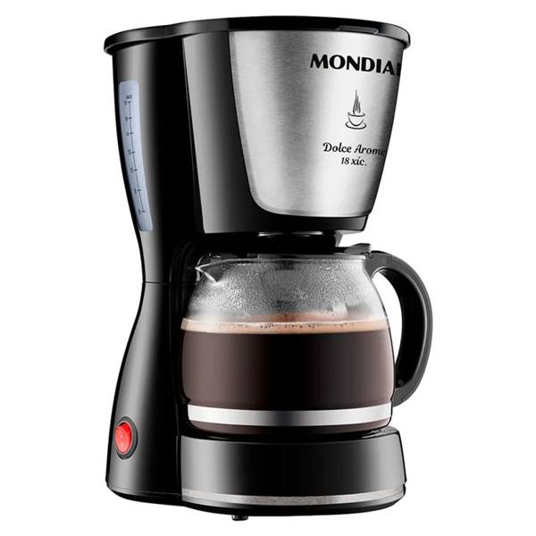 Cafeteira Mondial Dolce Aroma 18 Xícaras Filtro Permanente — Mondial