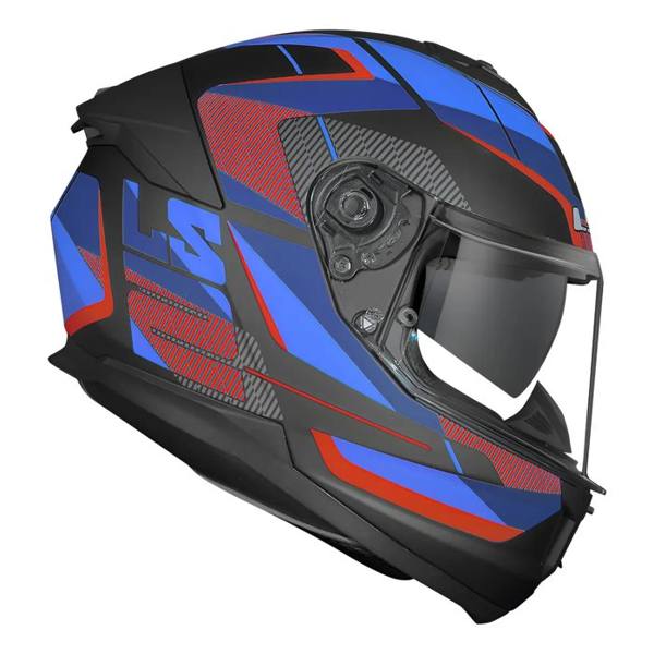 Capacete Ls2 Stream Ii Road Titanium Fosco Cor Azul Tamanho 56,58,60 — Sem marca