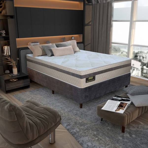 Colchão Cama Box Gazin Molas BlueWave Casal Bossa Nova 138x188 — Gazin