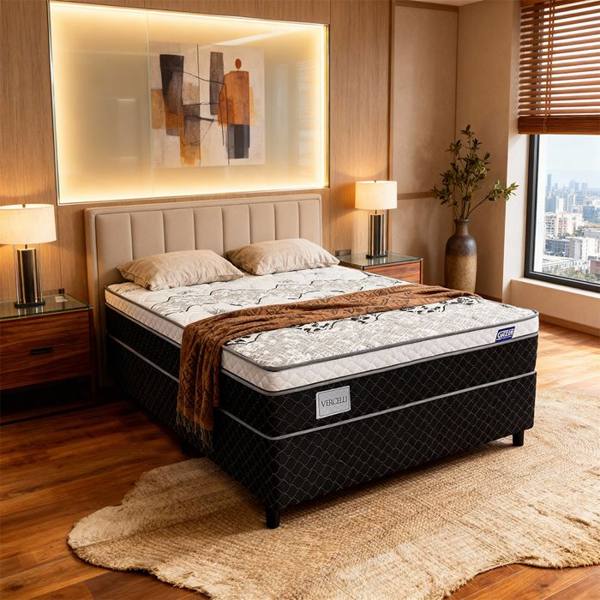 Colchão Cama Box Gazin Molas BlueWave Casal Vercelli 138x188 — Gazin