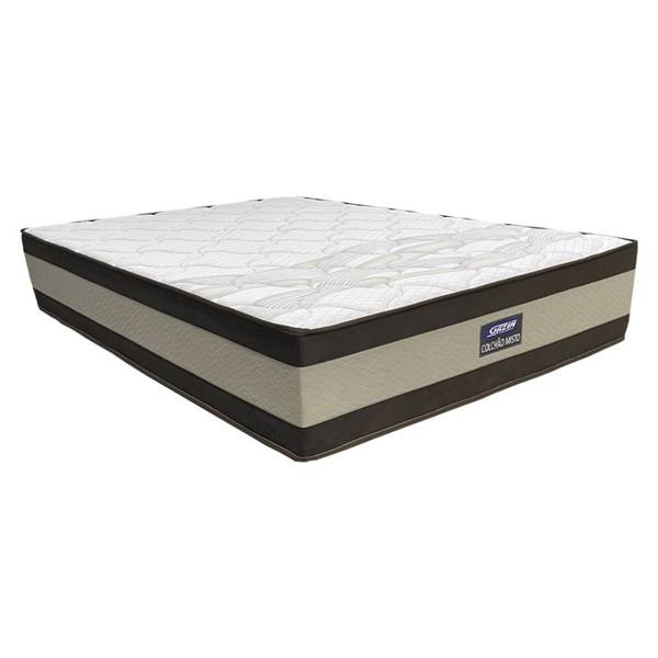 Colchão Queen Size Espuma D40 Gazin Misto Duo Extra 158x198 — Gazin