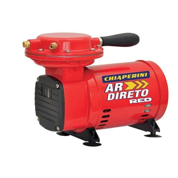 Compressor de Ar Portátil Chiaperini Ar Direto RED 0.34hp 40psi — Sem marca
