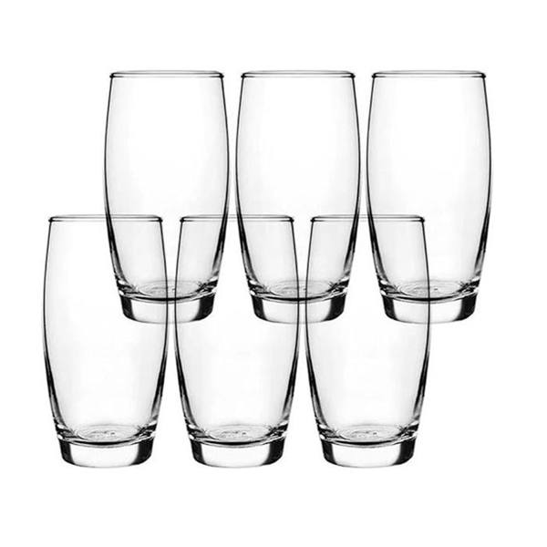 Conjunto de Copos 6 Peças de Vidro 300mL Nadir Oca — Nadir