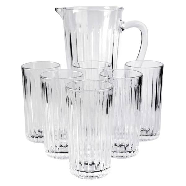 Conjunto Jarra 1L + 6 Copos 320ml Essential Mark Blank — MARK BLANK