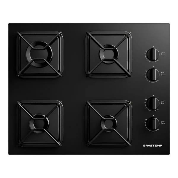 Cooktop 4 Bocas Brastemp — foto do produto em fundo branco