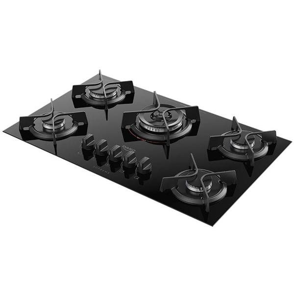 Cooktop Dako Supreme 5 Bocas Superautomático Mesa de Vidro Mega Chama — Dako