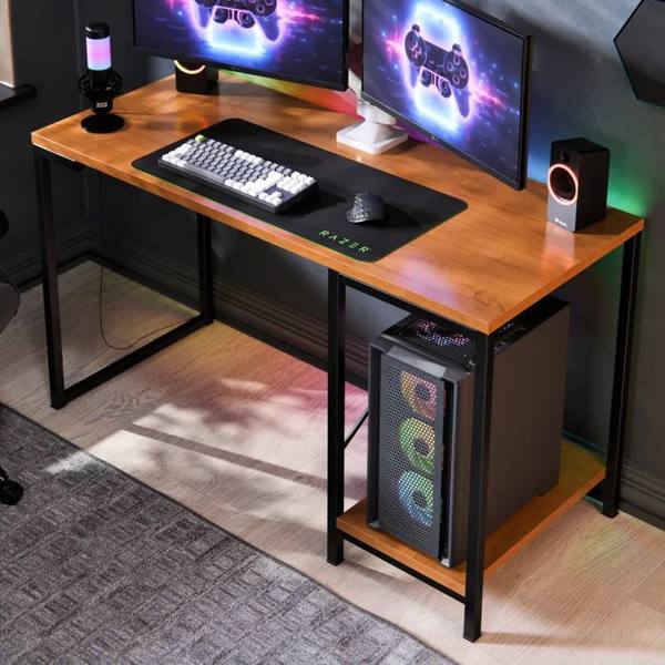 Escrivaninha Gamer Tokyo Mdf Mesa Para Computador Home Office — Sem marca