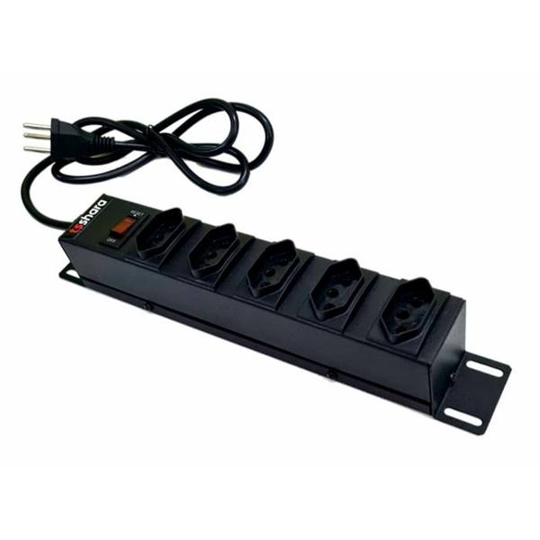 Filtro de linha + Protetor TS Shara 5 Tomadas 10A — Ts Shara