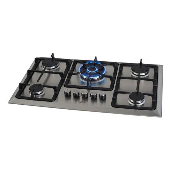 Fogão Cooktop Fischer 5 Queimadores TC Infinity Gás Mesa Aço inoxidável — Fischer