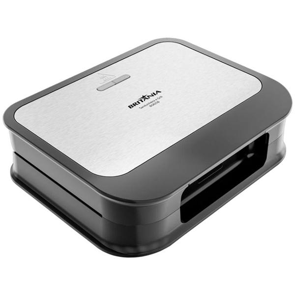 Grill Sanduicheira Britânia BGR25B Antiaderente 750W — Britânia