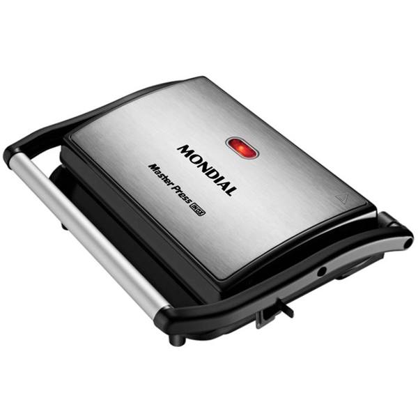 Grill Sanduicheira Elétrico Mondial Master Press Antiaderente 850W PG01 — Mondial