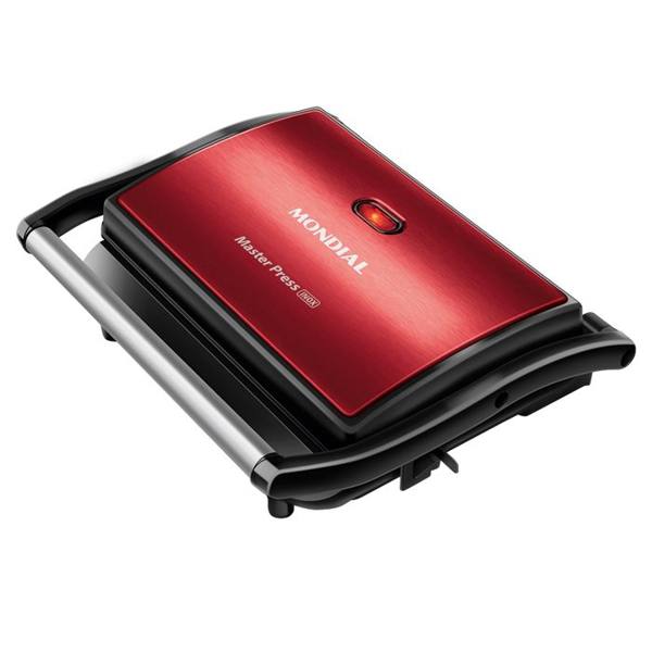 Grill Sanduicheira Mondial Ceramic PG01RC Antiaderente 1000W — Mondial