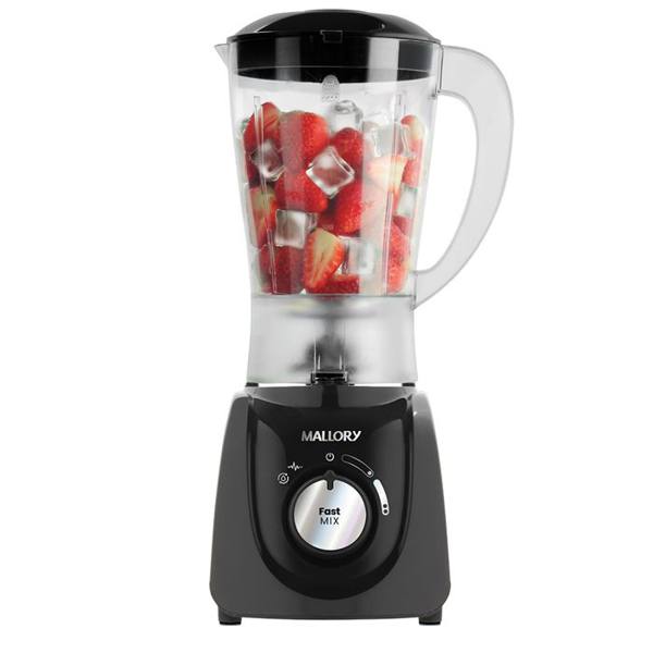 Liquidificador Mallory Fast Mix 1,5L 2 Velocidades 600W com Função Pulsar — Mallory