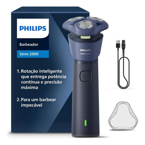 Máquina de barbear a seco e úmida Philips série — Philips