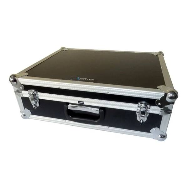 Mala De Aluminio Ferramentas Grande Case 50x40x16cm Sta Cor Preto — Sem marca