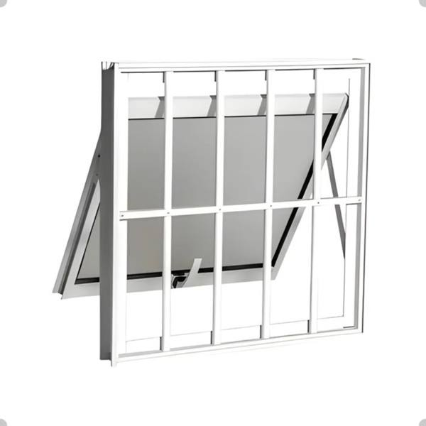 Max Ar 60x60 De Banheiro Alumínio Com Grade Perfil Linha 25 — Sem marca