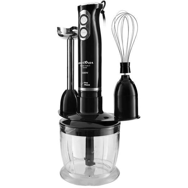 Mixer Britânia BMX400P 3 em 1 com Jarra 2 Velocidades 500W — Britânia
