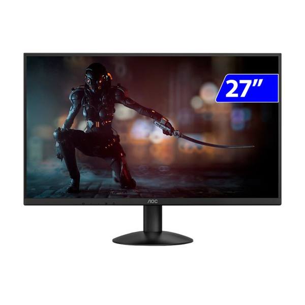 Monitor Gamer AOC IPS 27" Wide Full HD HDMI VGA 27B30H3/57 — AOC
