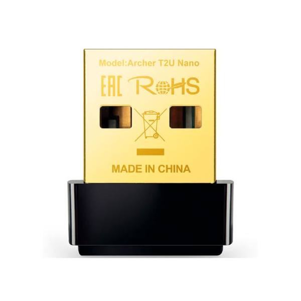 Nano Adaptador USB Wi-Fi Archer T2U TP-Link AC600 — TP-Link