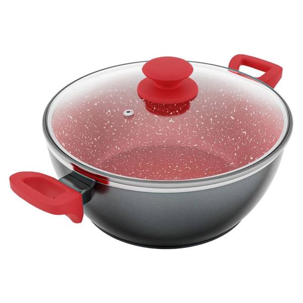 Panela Avulsa Philco 4,6L com Revestimento Redstone Tampa de Vidro PPN24A — Philco