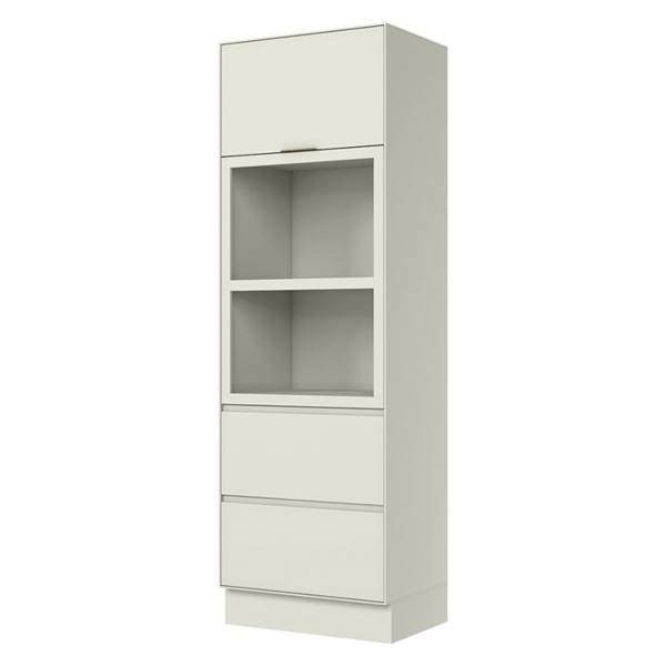 Paneleiro Torre Quente Henn Fineze MDF 3 Portas 2 Nichos — Henn