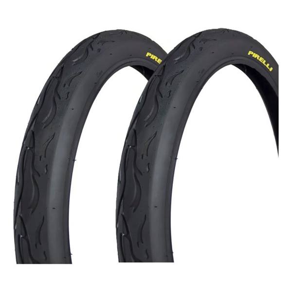 Par Pneu Aro 26 X 2.125 Pirelli Tornado Beta Flame Balão — Pirelli