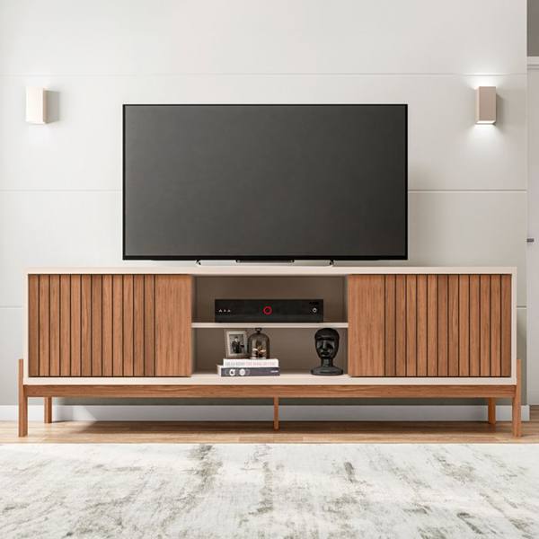 Rack para TV até 72" Tannen Caemmun — foto do produto em fundo branco