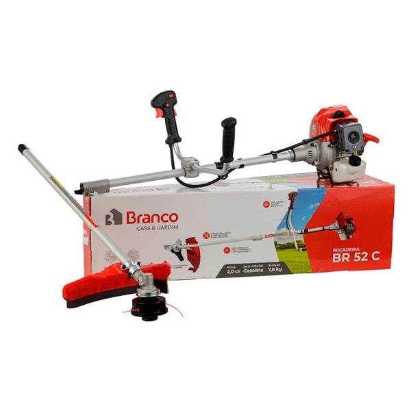 Roçadeira Guidão a Gasolina Branco Motores 52c BR Nylon — Branco Motores