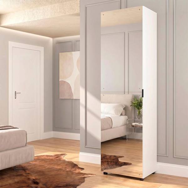 Sapateira 1 Porta com Espelho Versa Home Telasul — Telasul