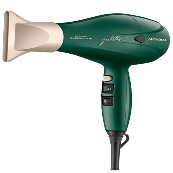 Secador de Cabelo Mondial Quatro Elementos By Juliette 2000W SCP-JU-02 — Mondial