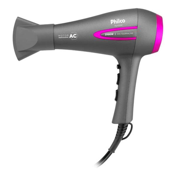Secador De Cabelos Philco 2100w Cor Cinza — Philco