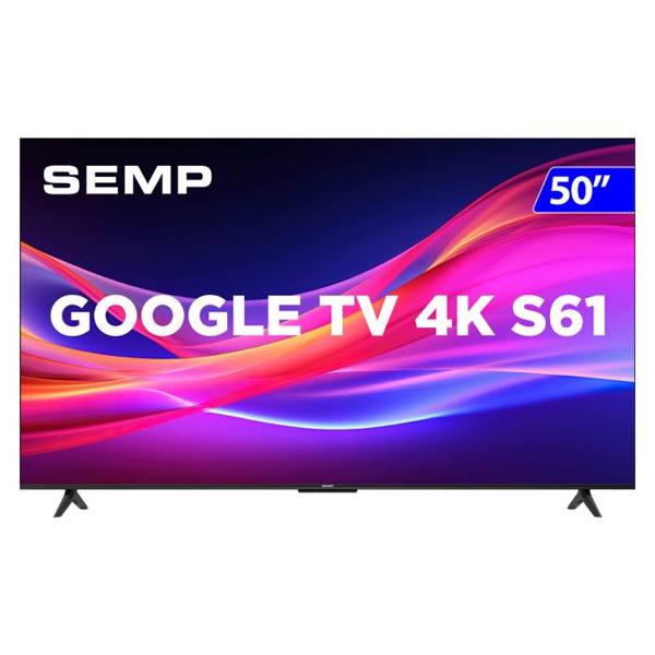 Smart TV Semp 50" LED 4K UHD Wi-Fi 50S61 — Semp