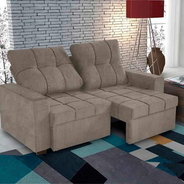 Sofá Retrátil e Reclinável 2 Lugares 190 cm Gazin Viena — Gazin