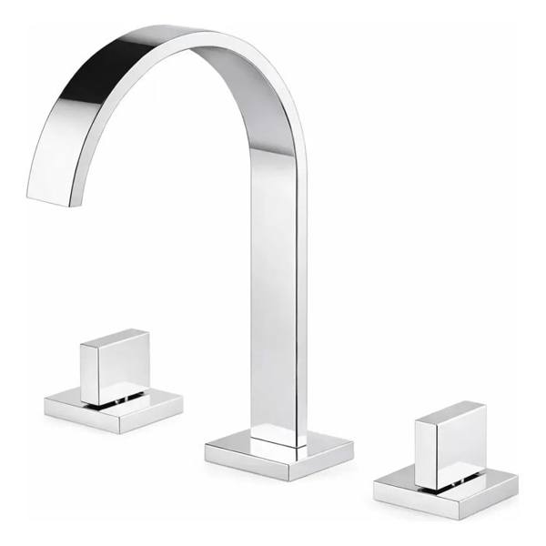 Torneira Slim Bicomando Luxo Cromado — Sem marca