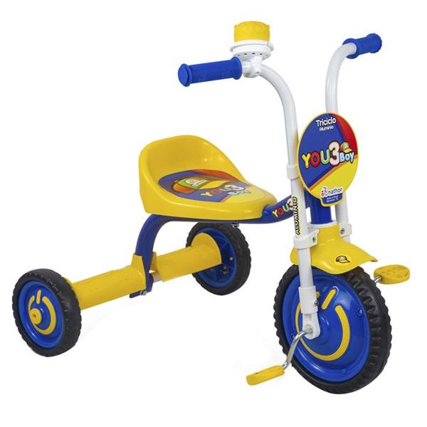 Triciclo Infantil Nathor You 3 Girl com Pedal — Nathor